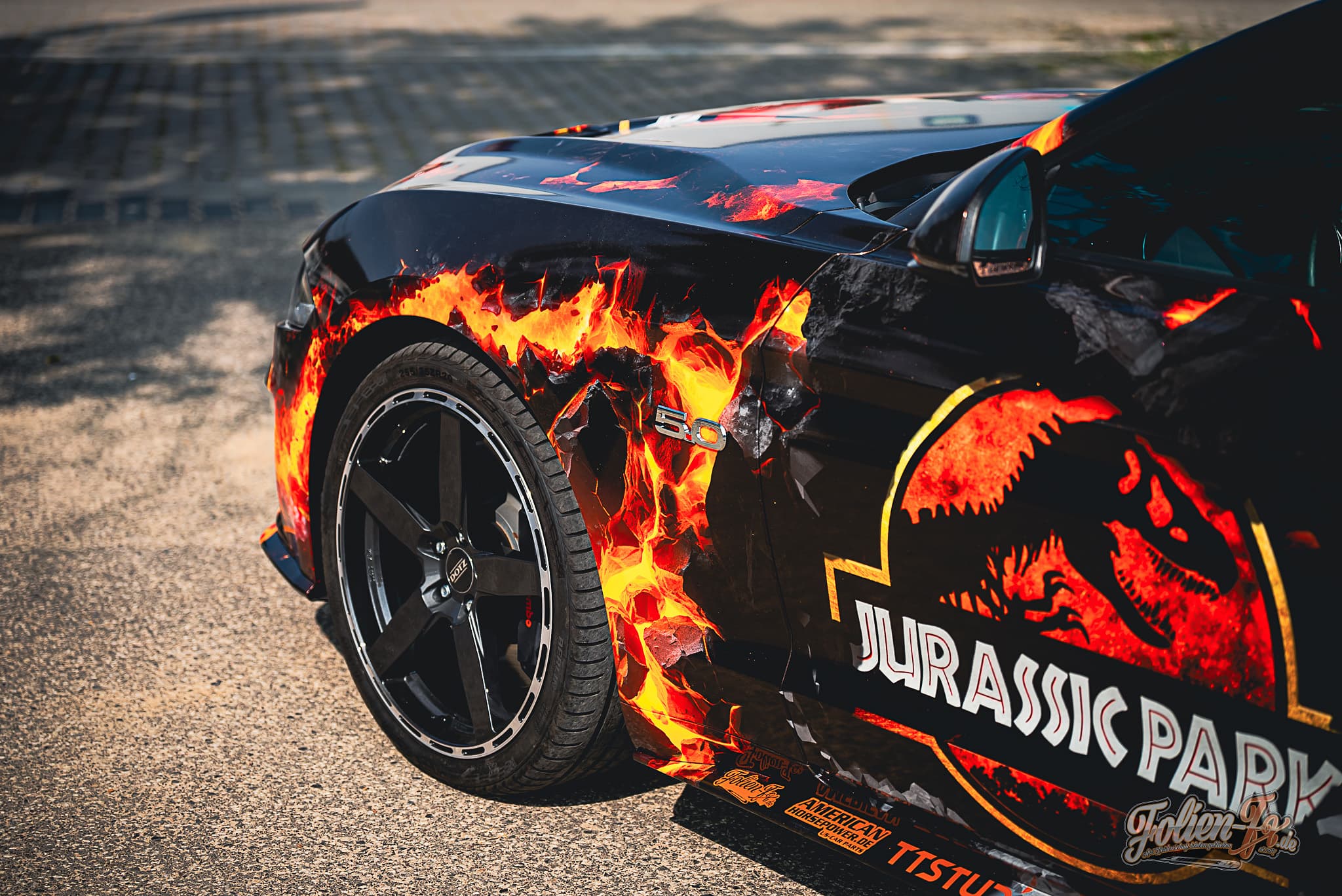 Jurassic Park Mustang