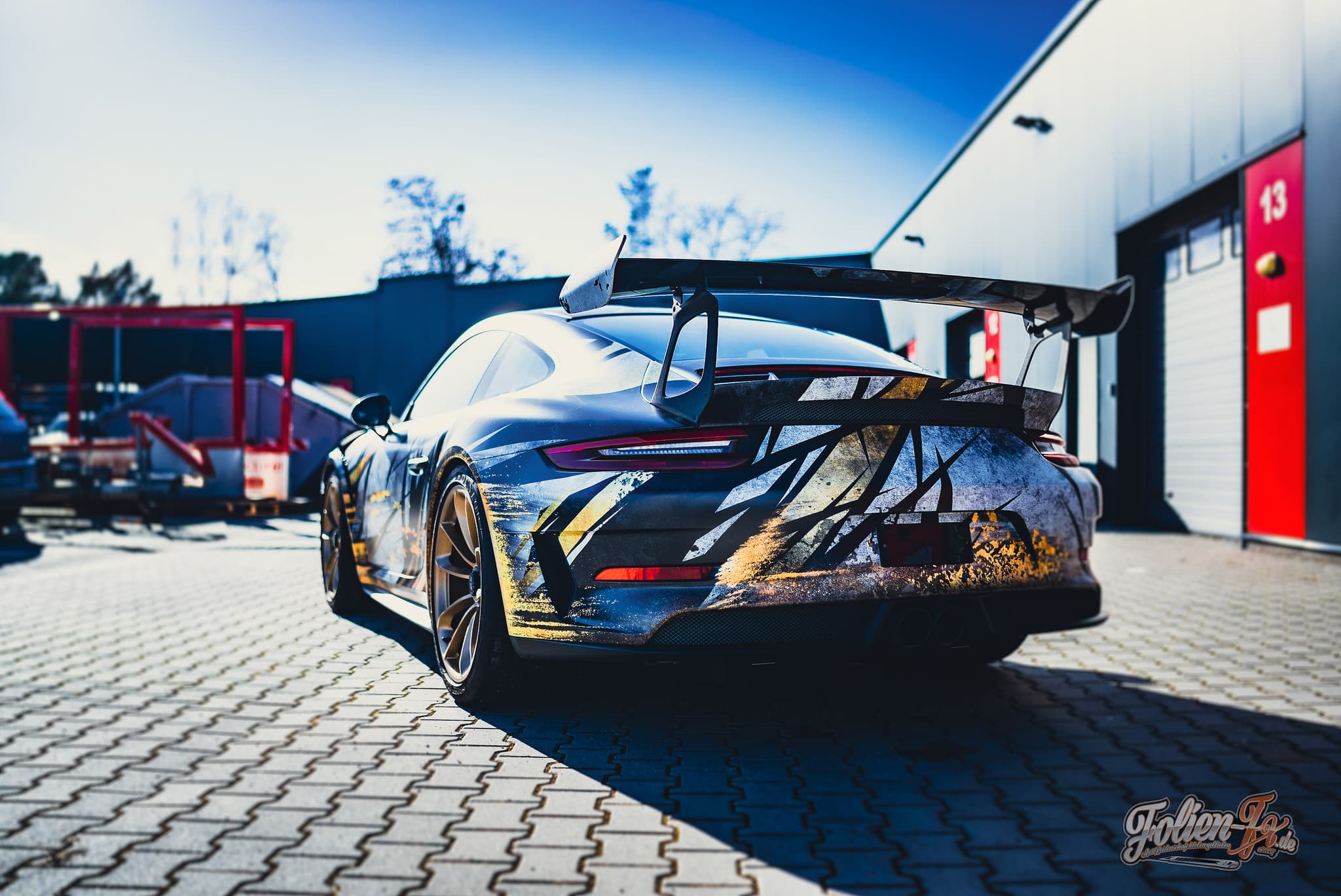 Porsche golden accents livery — Bild 6