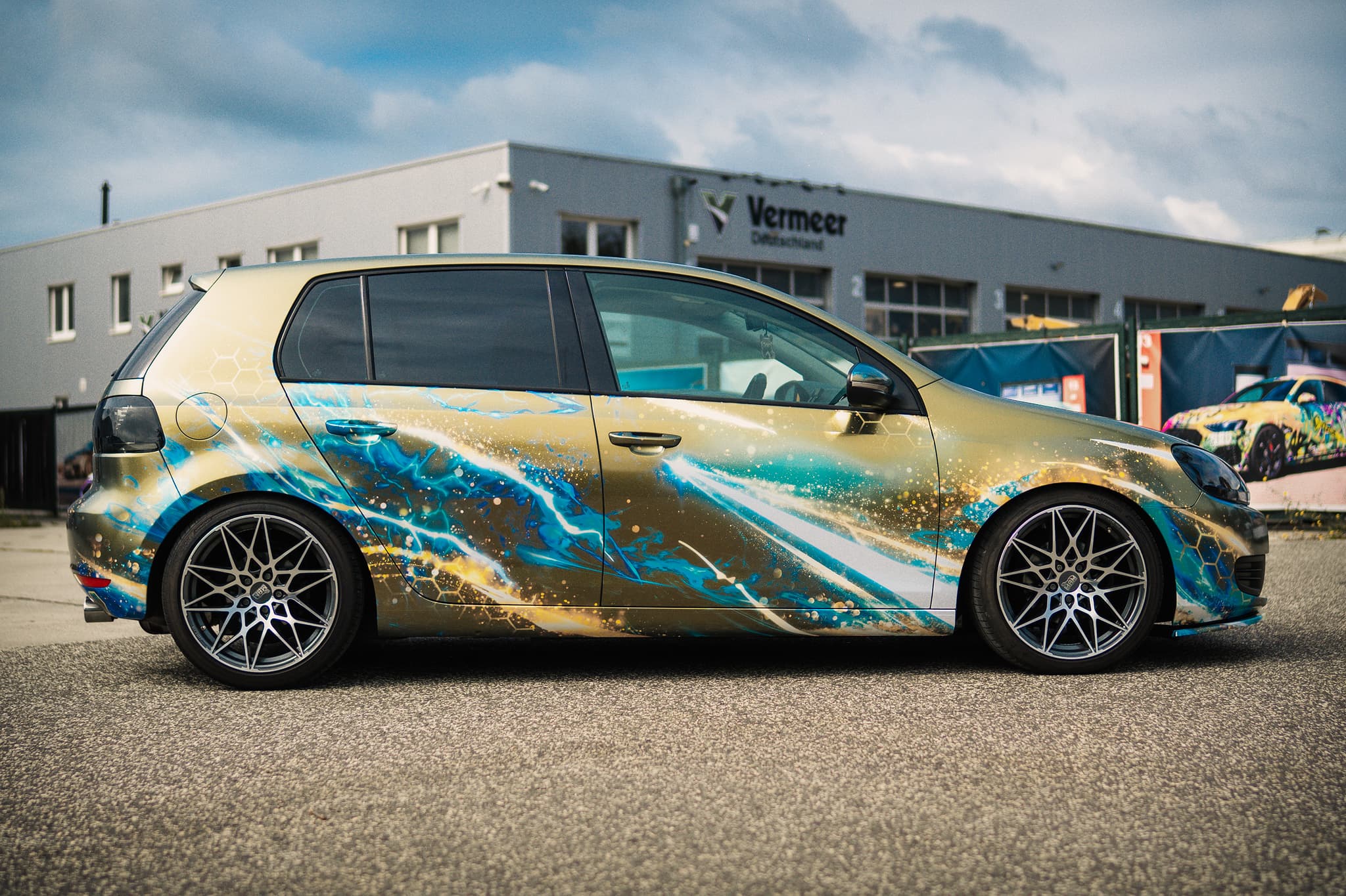 Gold Sparkle Golf — Bild 5