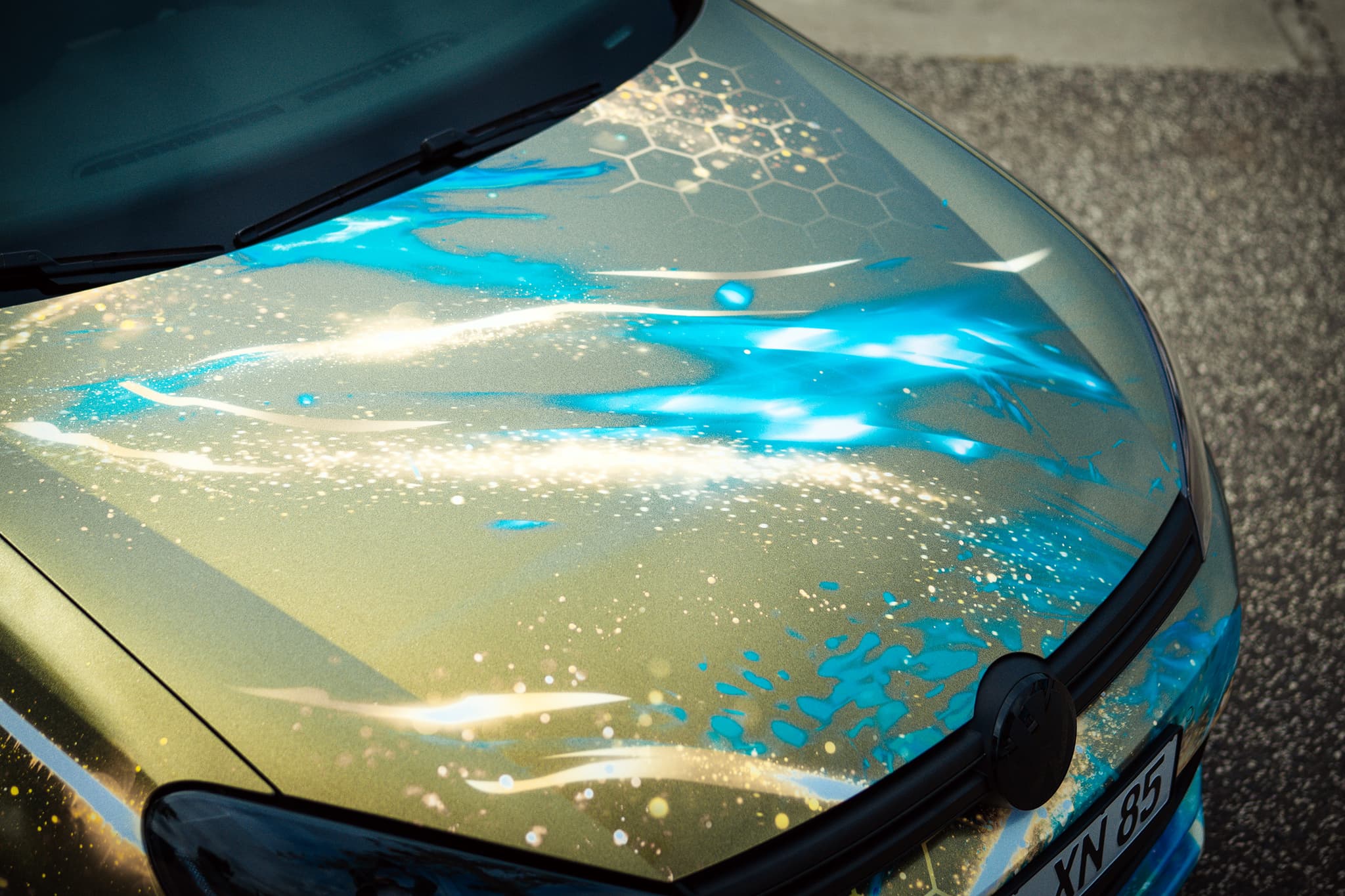 Gold Sparkle Golf — Bild 6