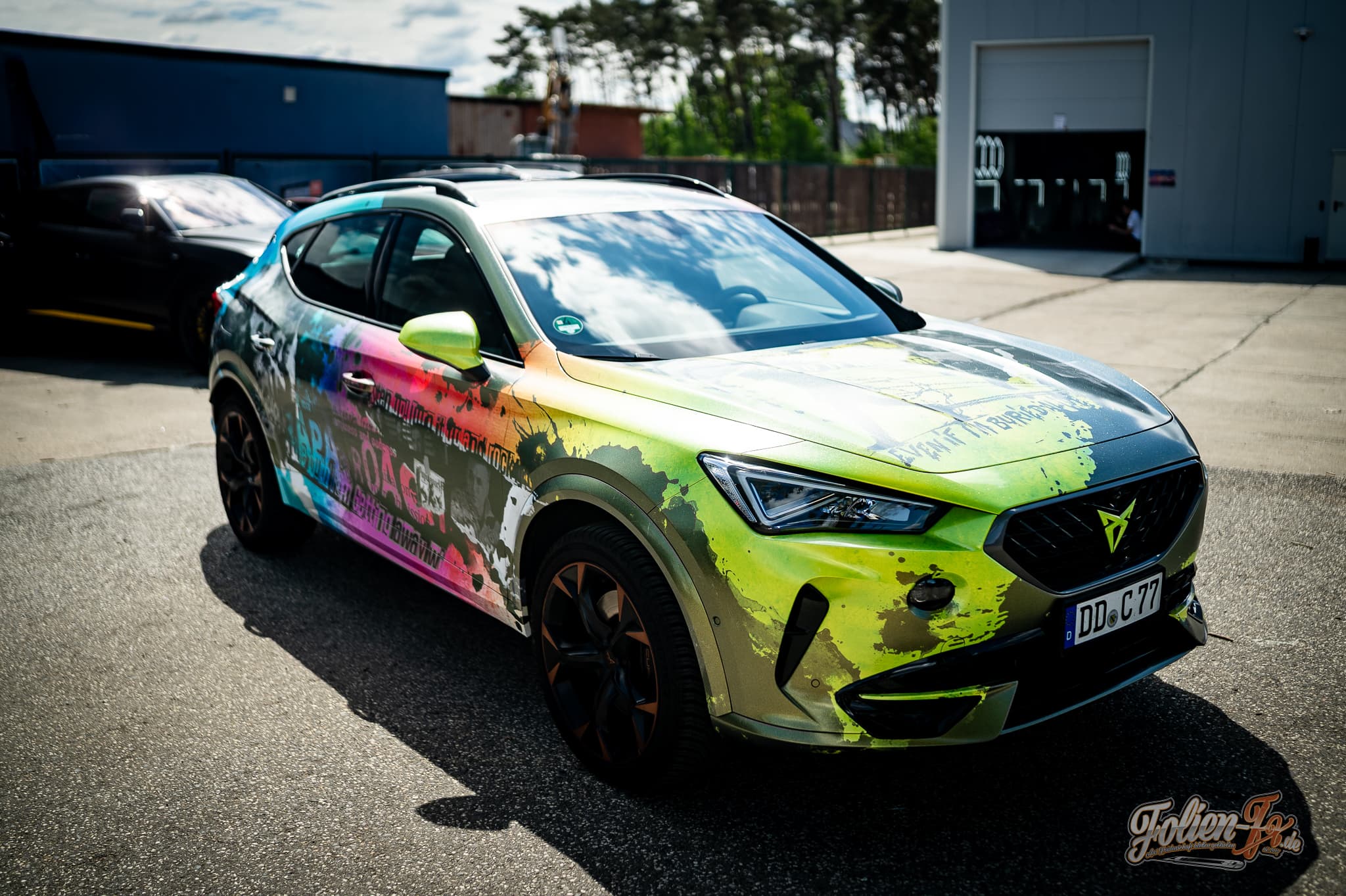 Cupra Formentor im Papa-Roach-Fan-Design