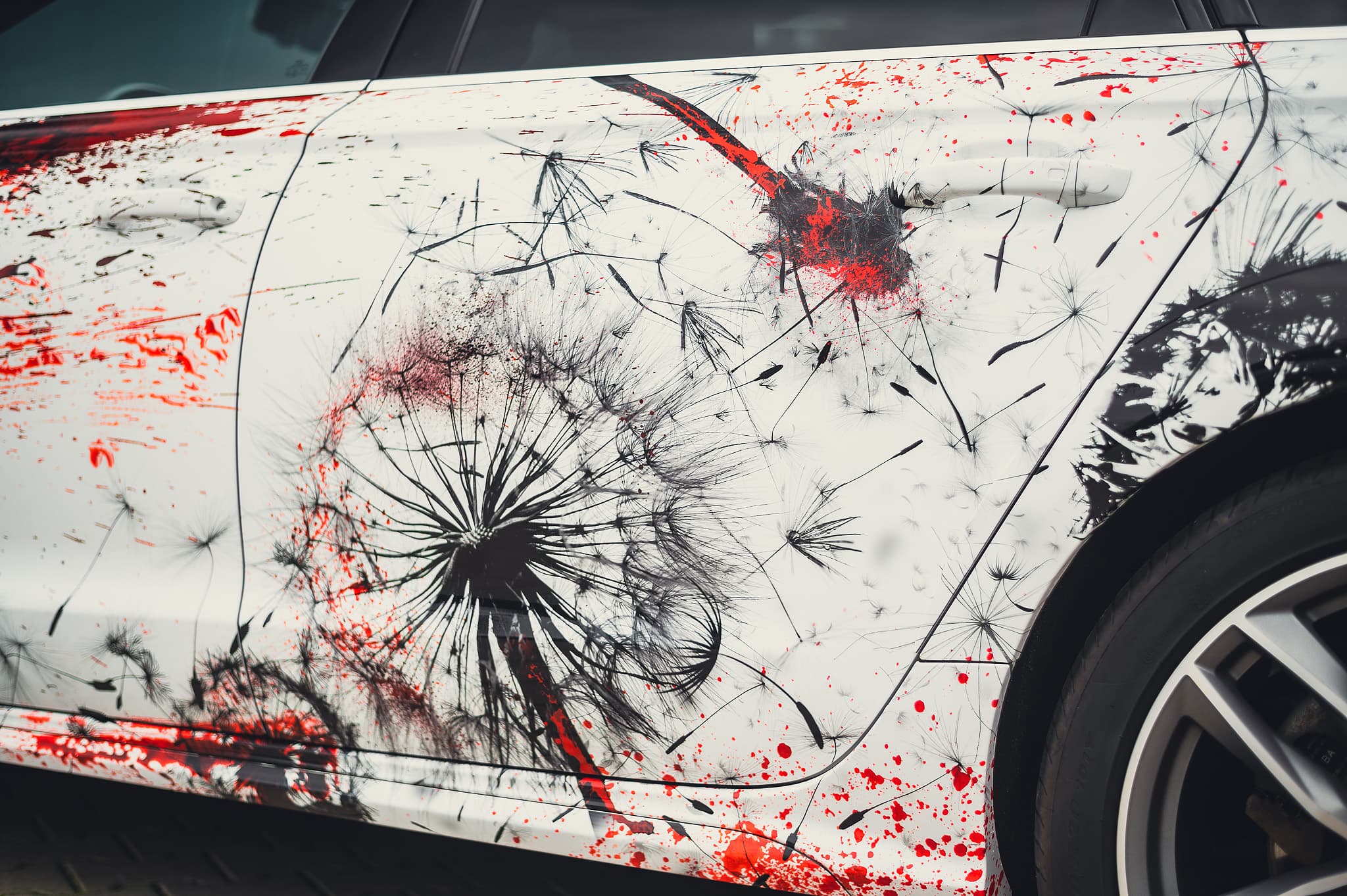 Bloody dandelions Audi — Bild 5