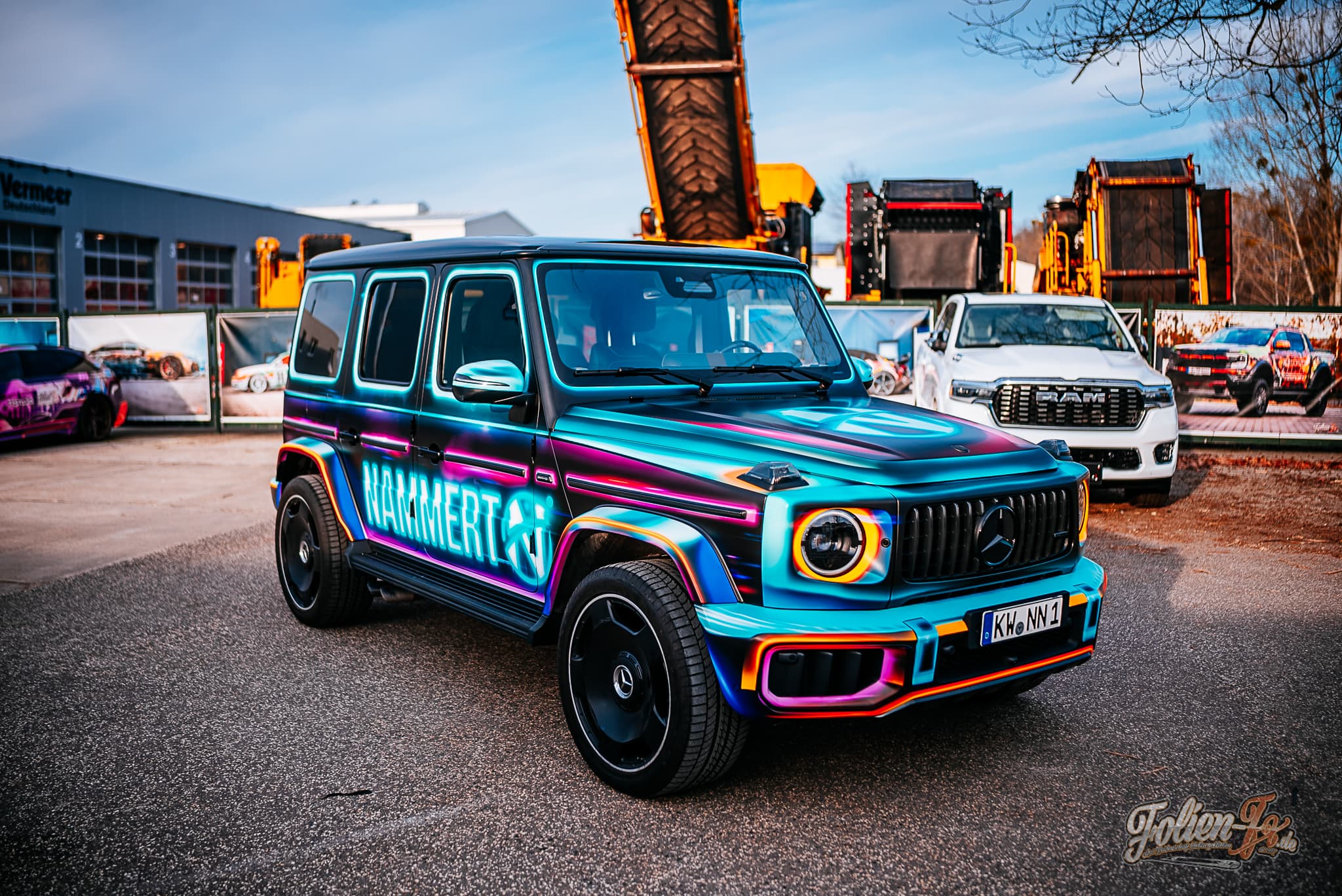 Mercedes G-Klasse im Neon-Look — Bild 6