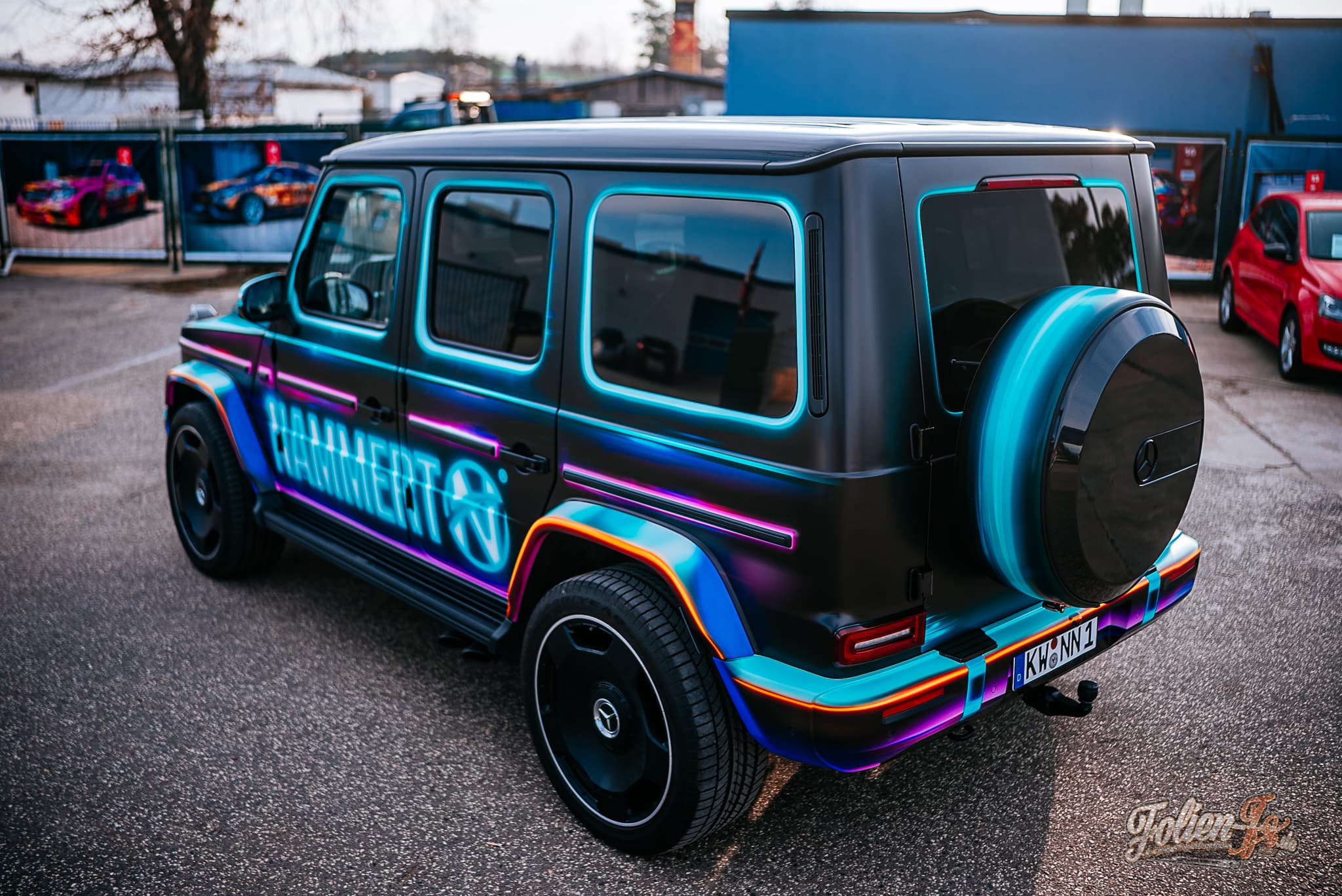 Mercedes G-Klasse im Neon-Look — Bild 2