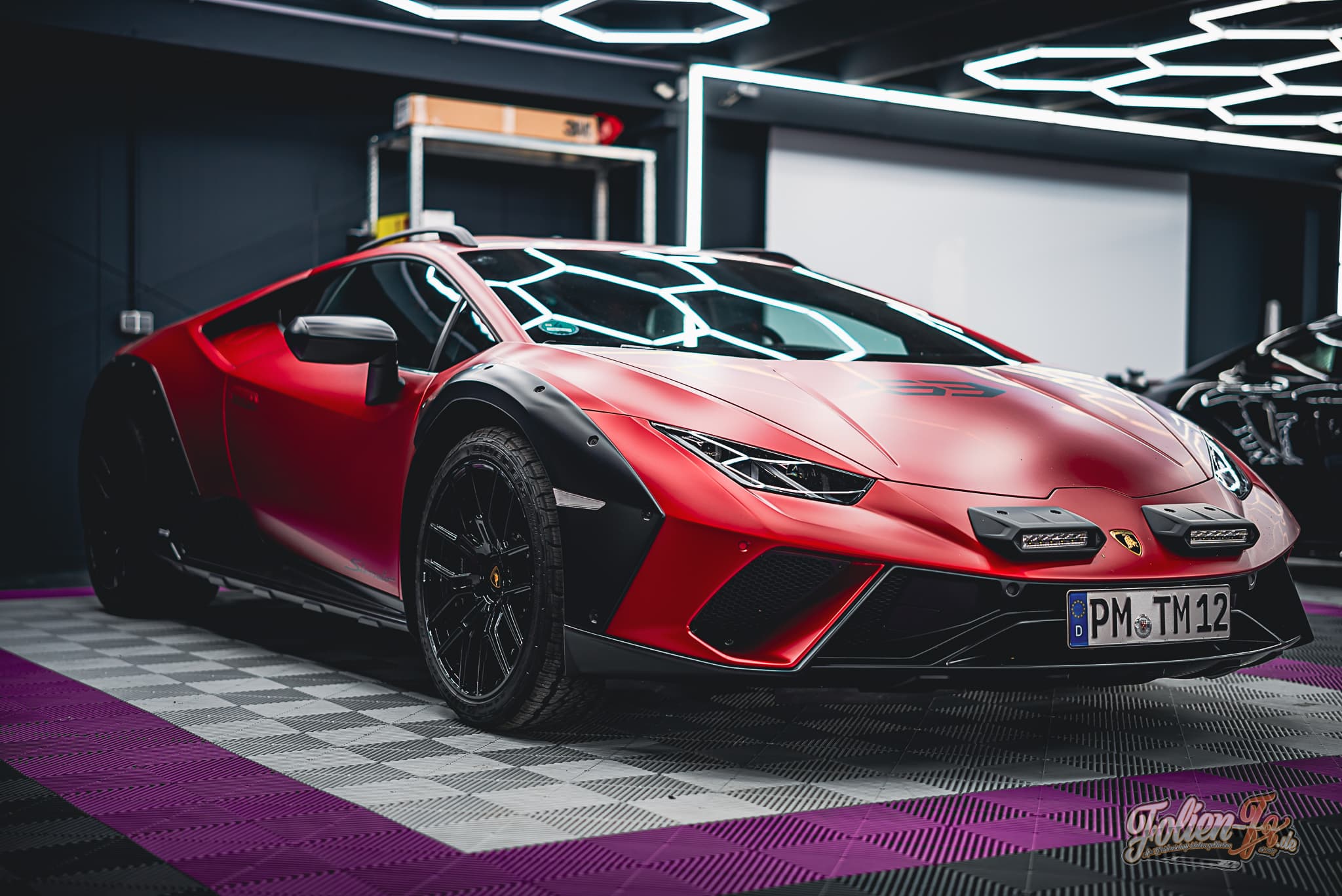 Lamborghini Sterrato Voll-Lackschutzfolierung (PPF Matt)