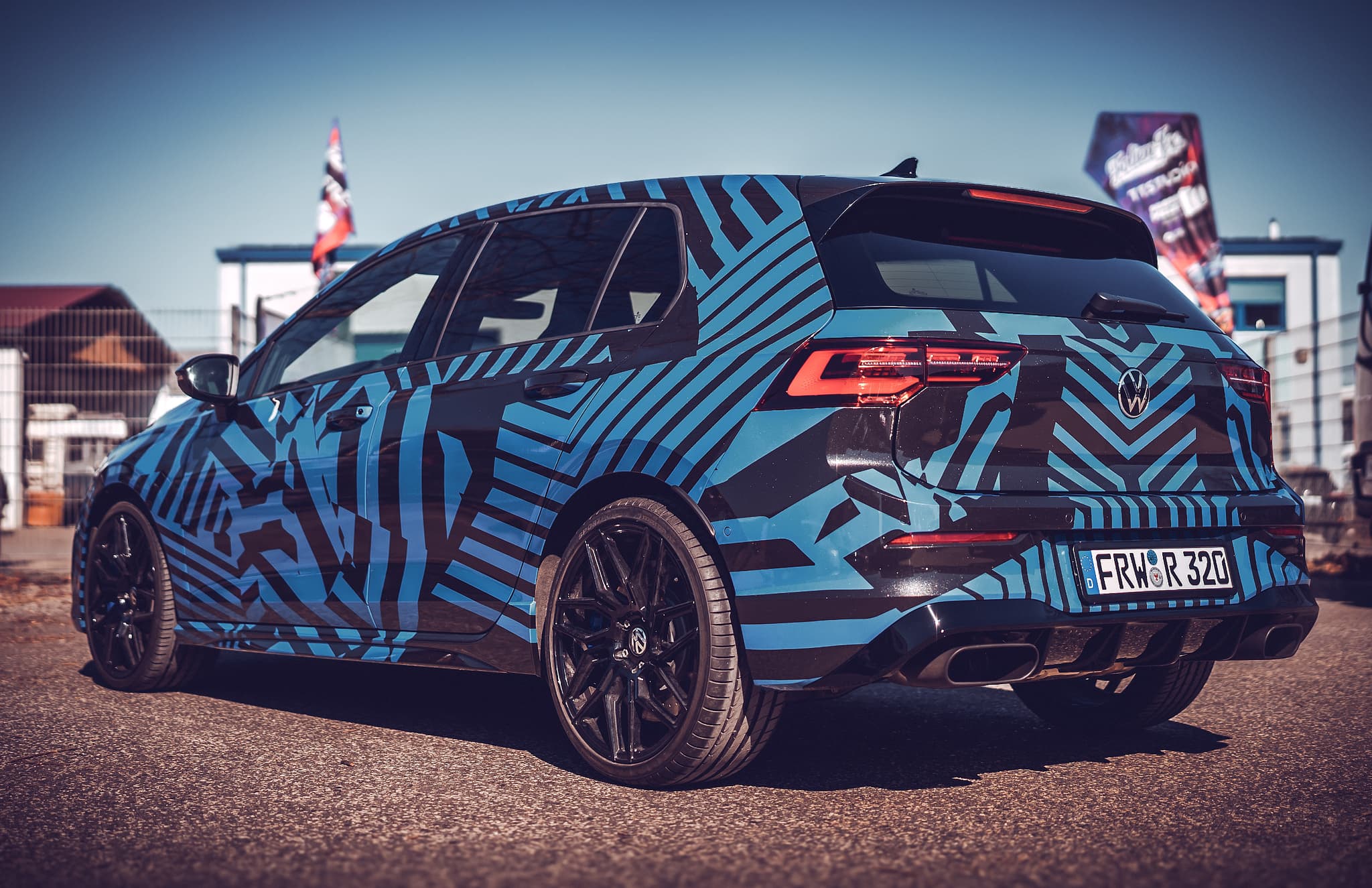 Dazzle Camo Golf