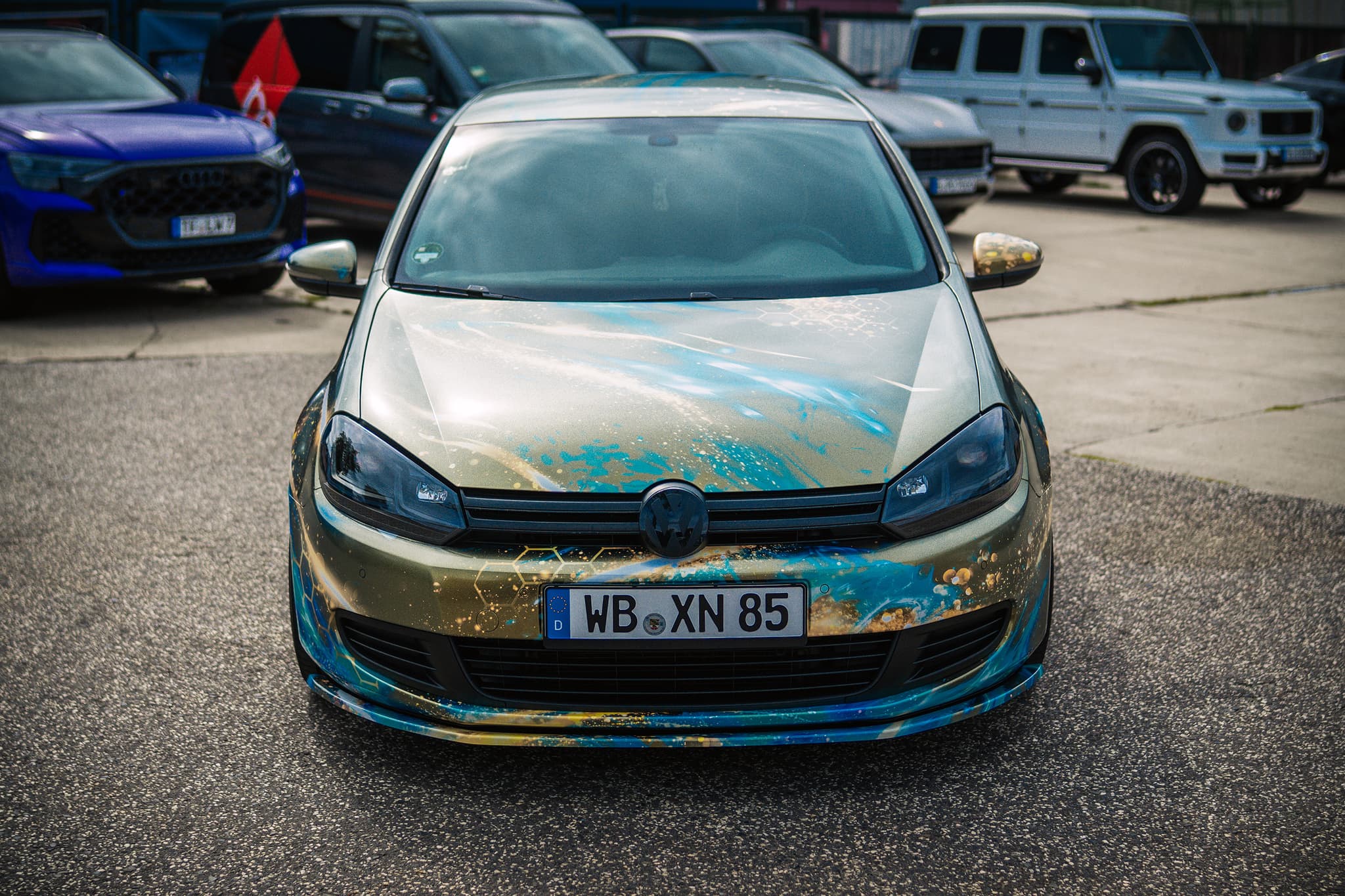 Gold Sparkle Golf — Bild 7