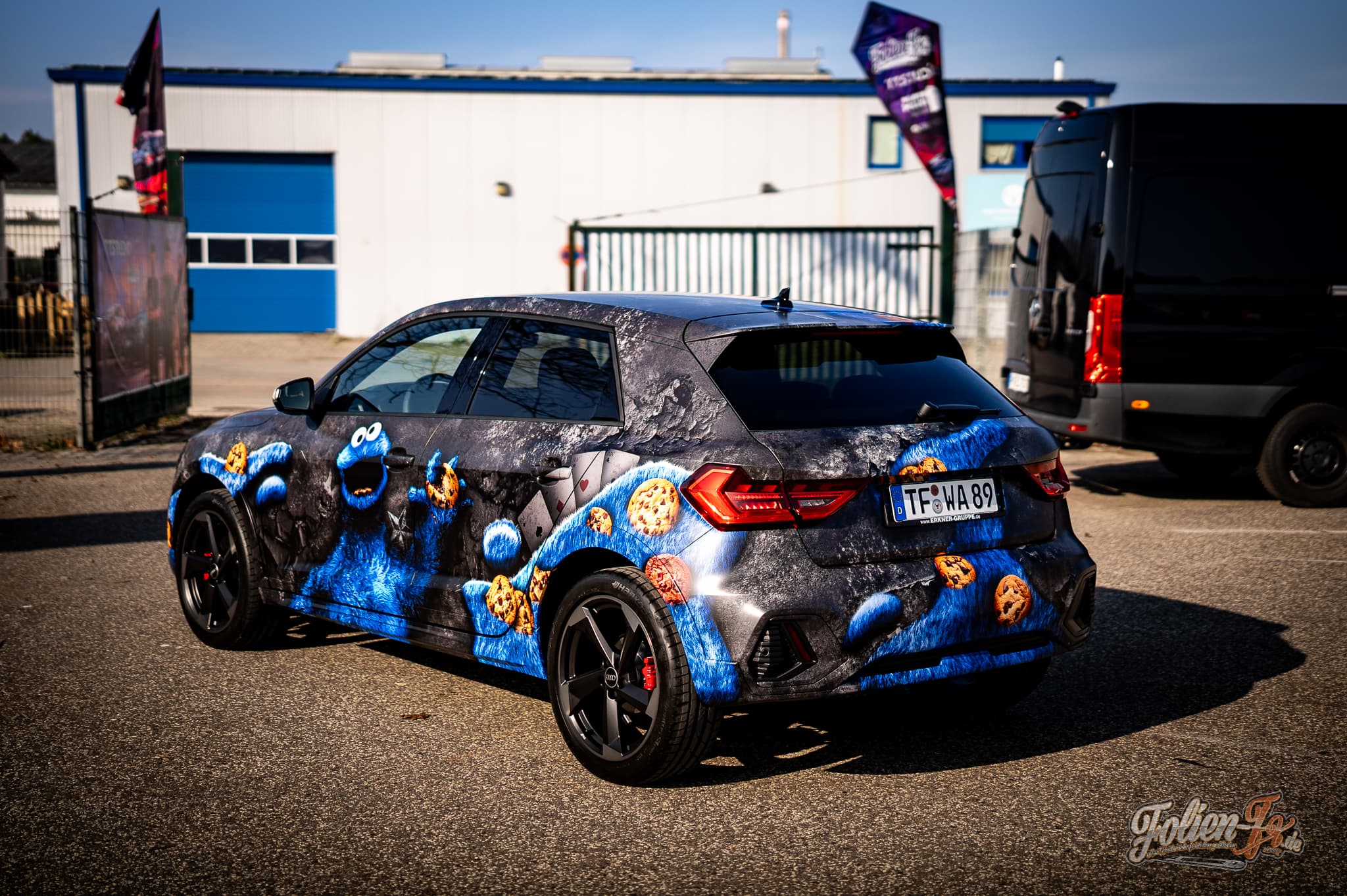 Audi A1 im Cookie-Monster-Look — Bild 2
