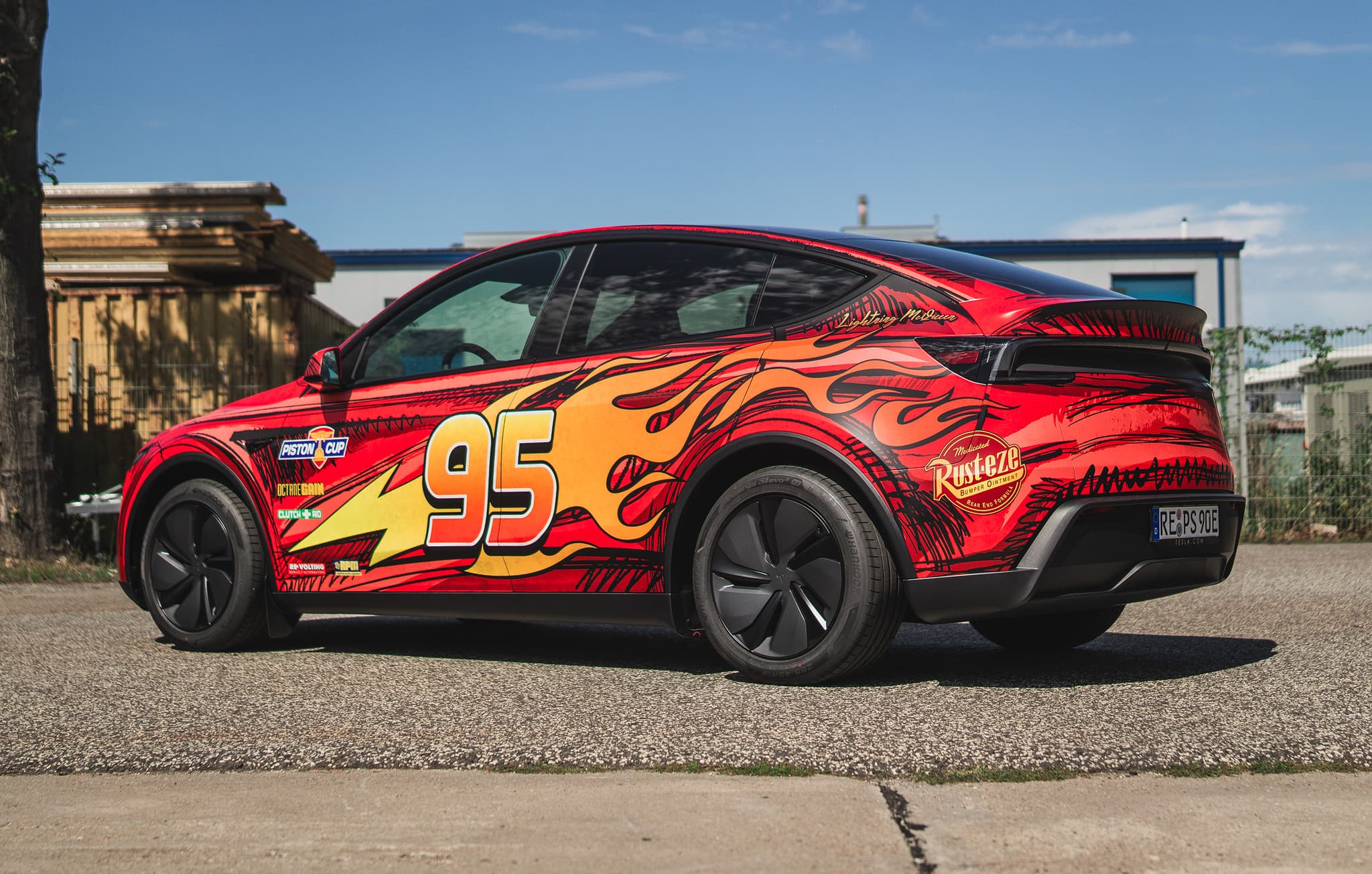 Lightning McQueen Tesla