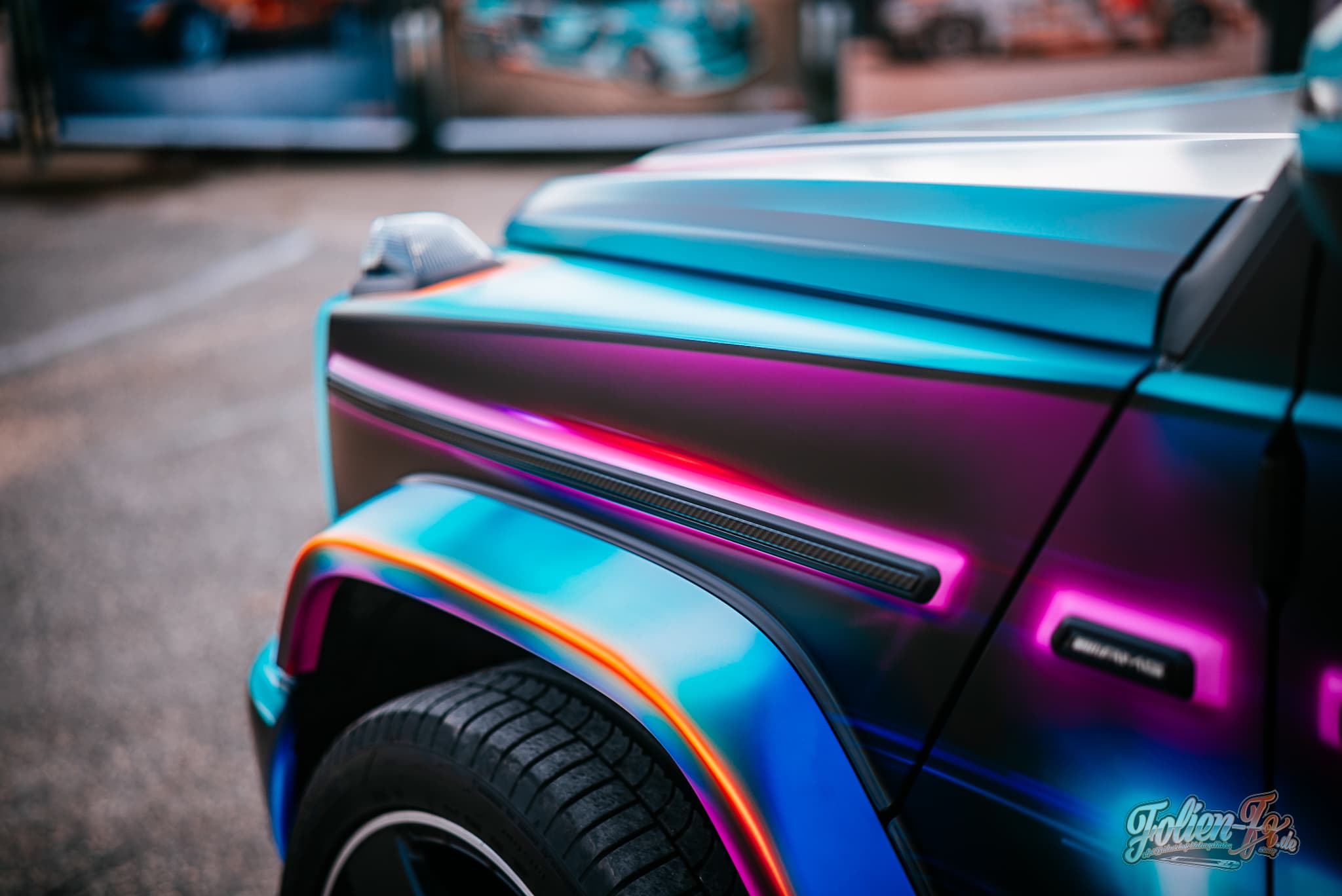 Mercedes G-Klasse im Neon-Look — Bild 4