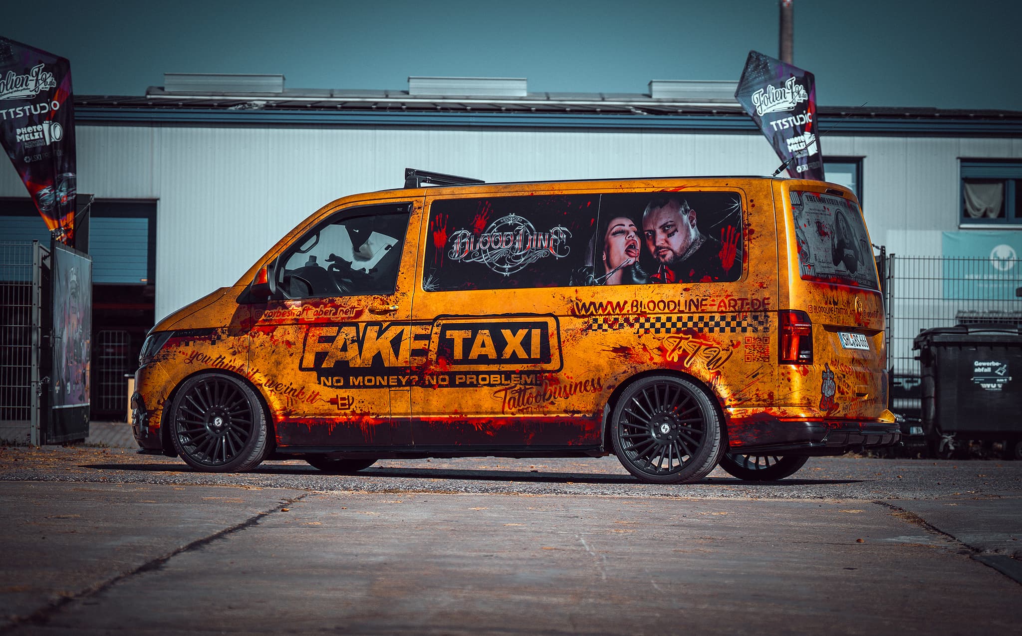 Fake Taxi van
