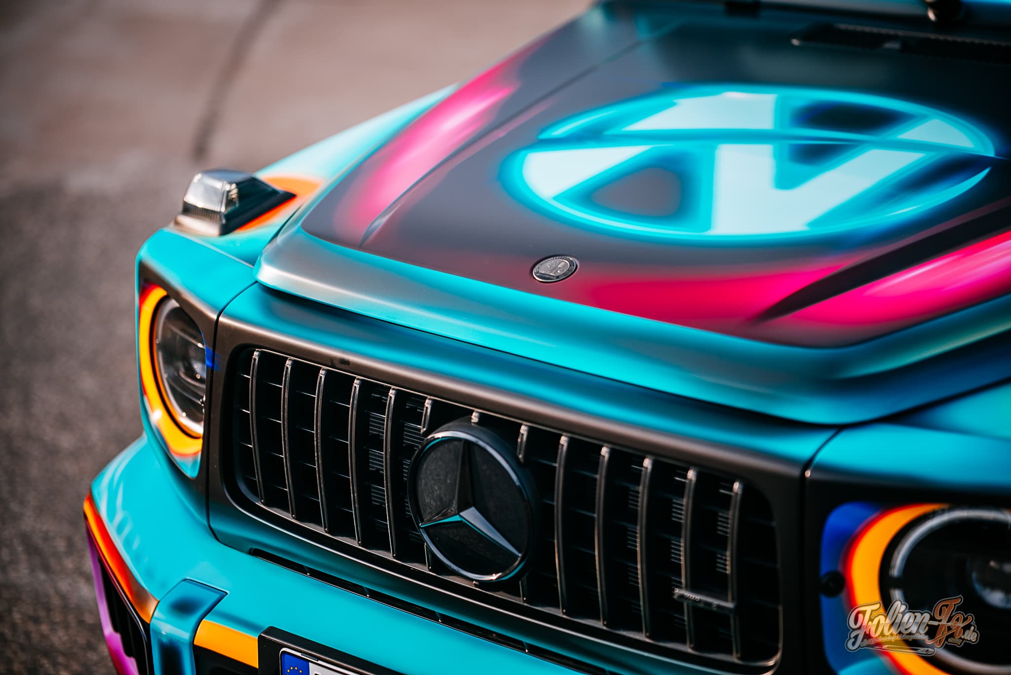 Mercedes G-Klasse im Neon-Look — Bild 5