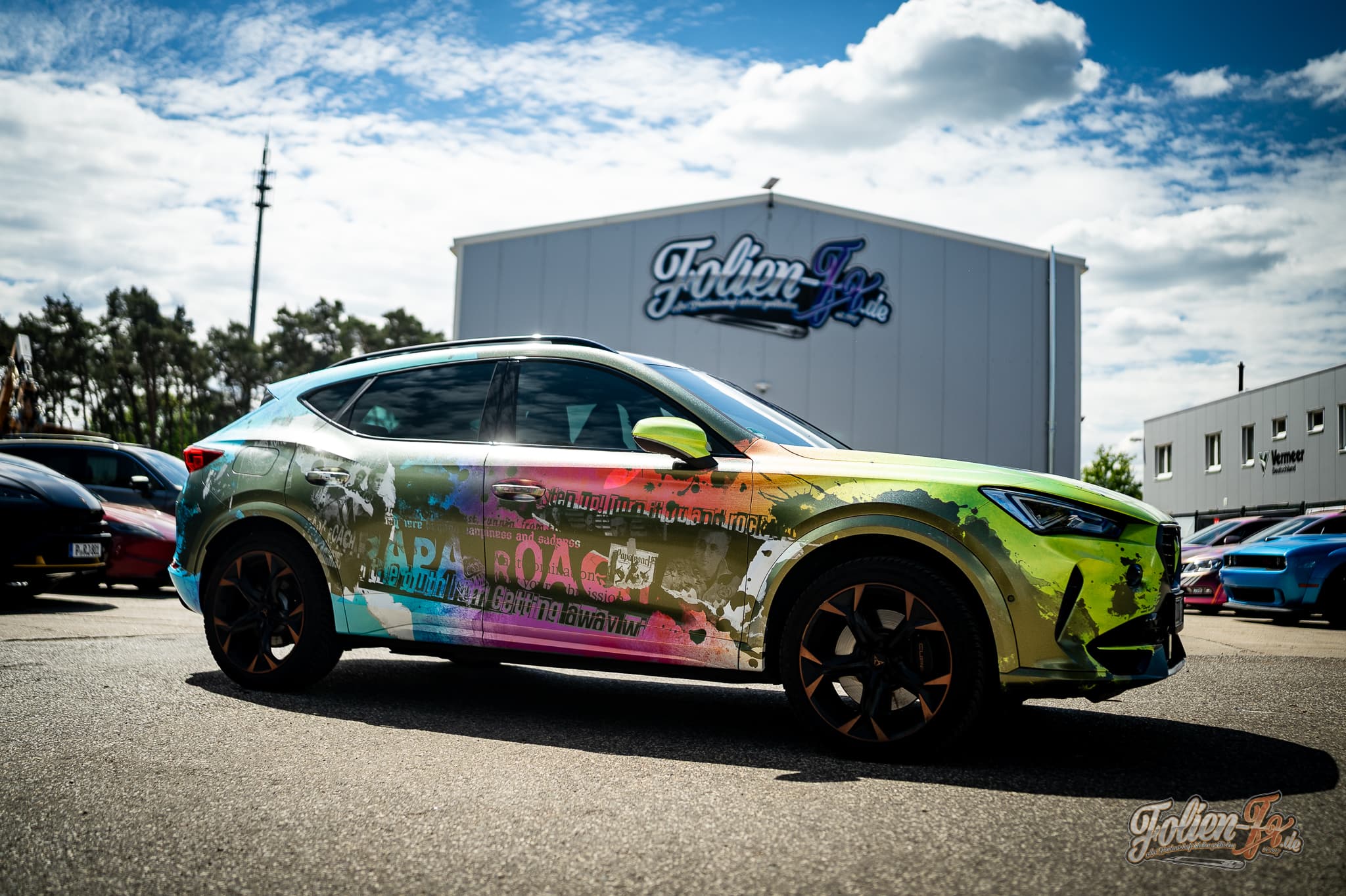 Cupra Formentor im Papa-Roach-Fan-Design