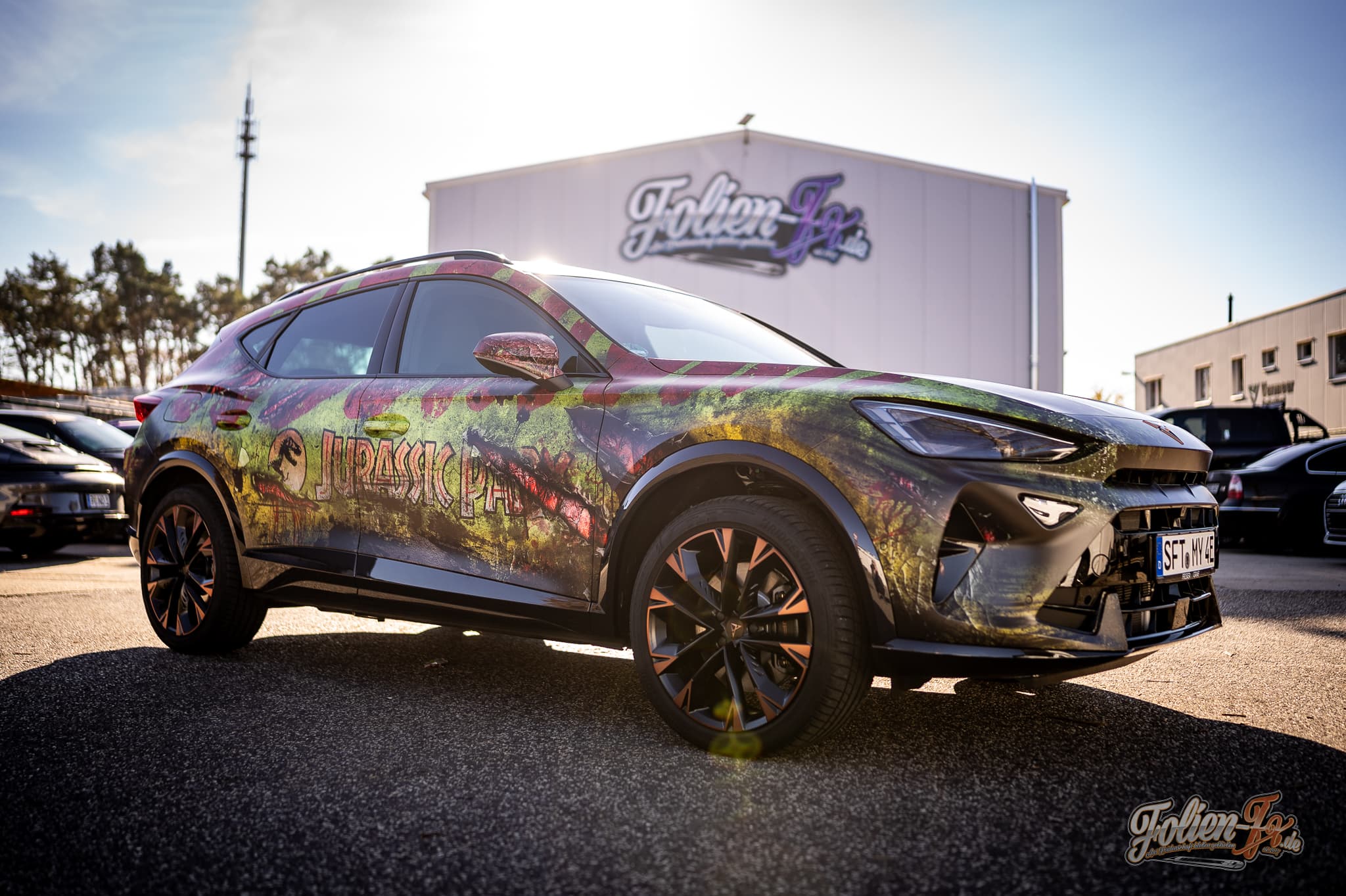 Cupra Formentor im Jurassic Park Design