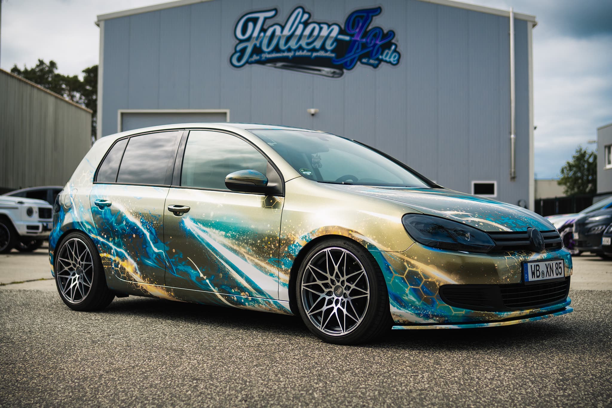 Gold Sparkle Golf — Bild 8