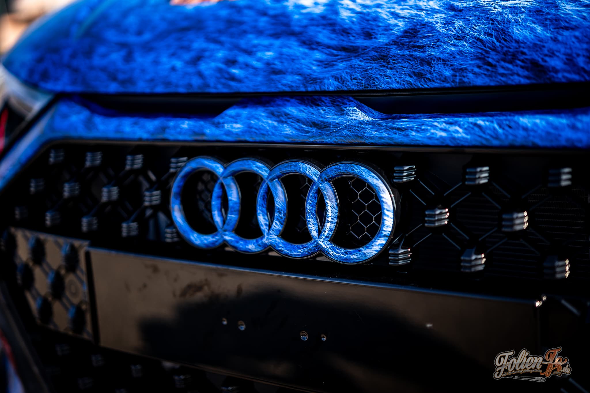 Audi A1 im Cookie-Monster-Look