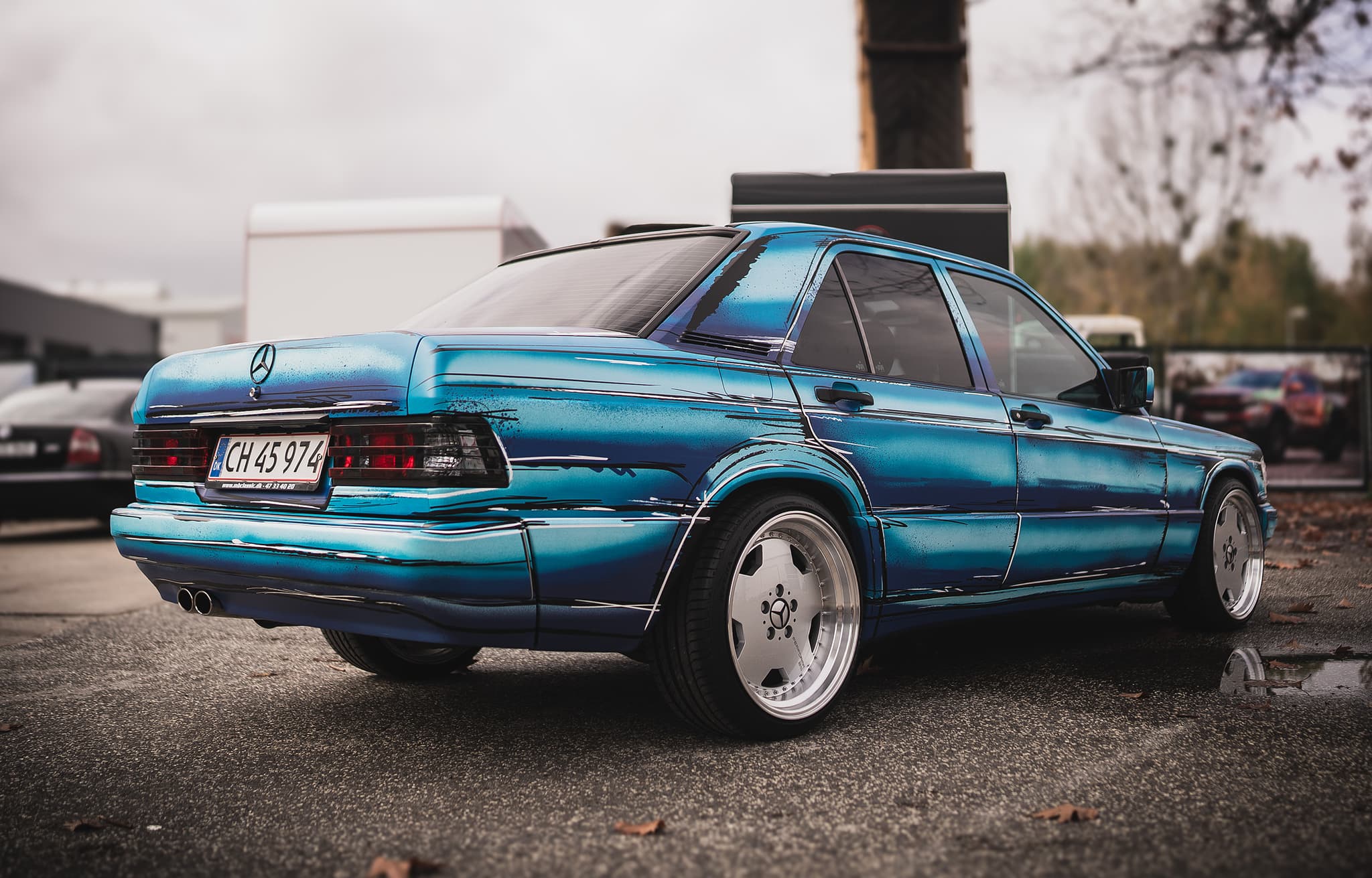 Comic Style Mercedes — Bild 5