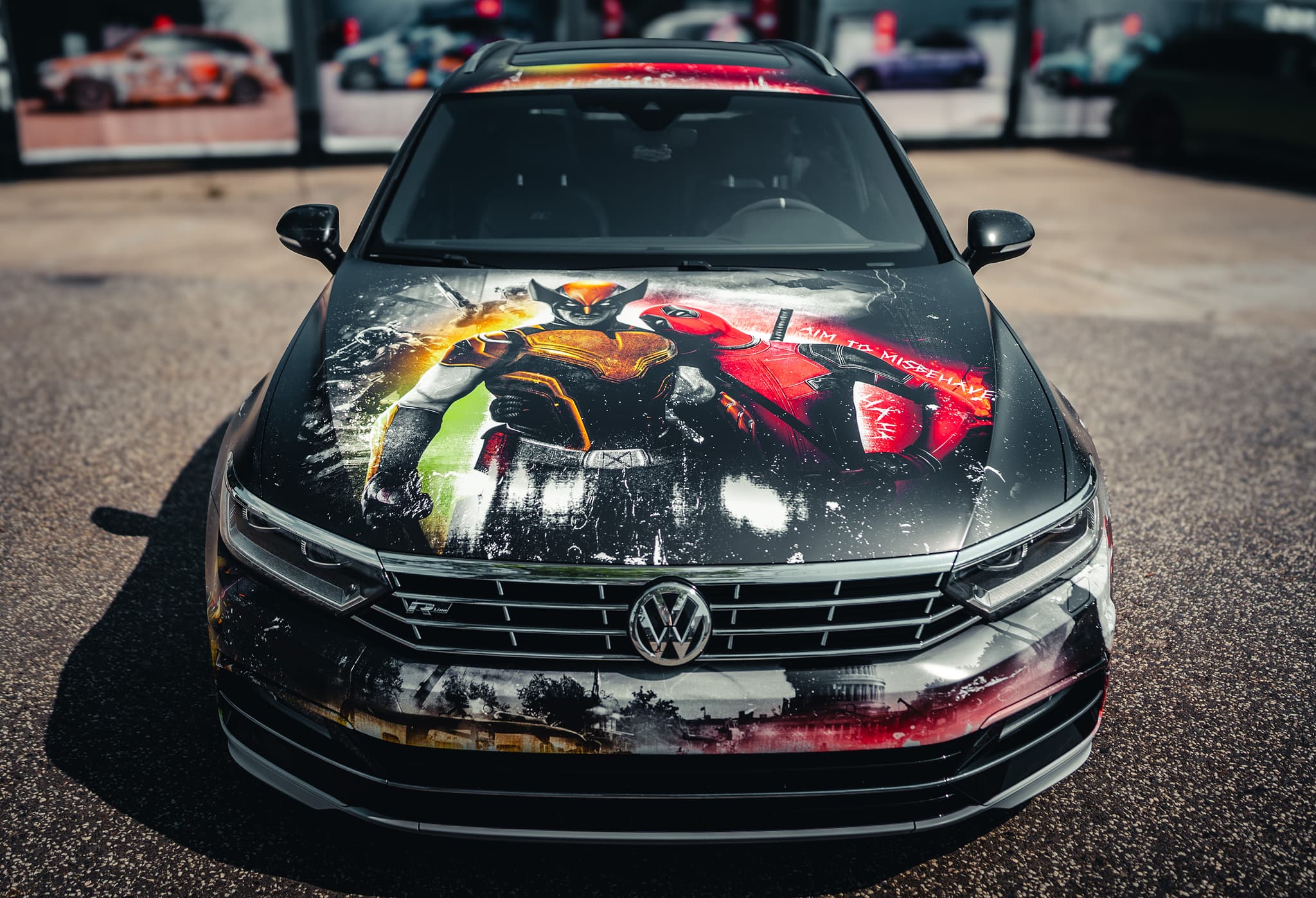 Wolverine vs Deadpool Passat — Bild 4
