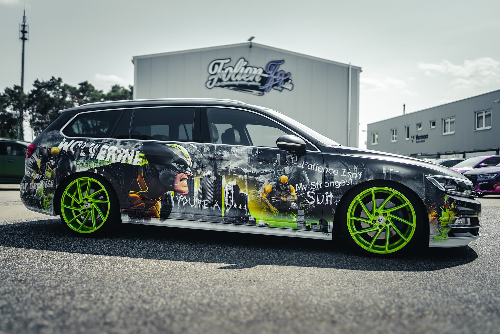 Wolverine vs Deadpool Passat — Bild 3