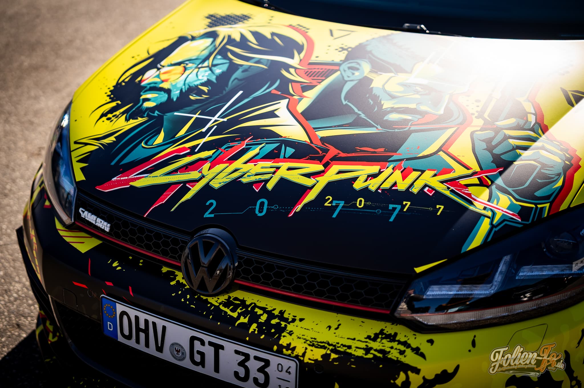VW Golf 6 im Cyberpunk-Design — Bild 2