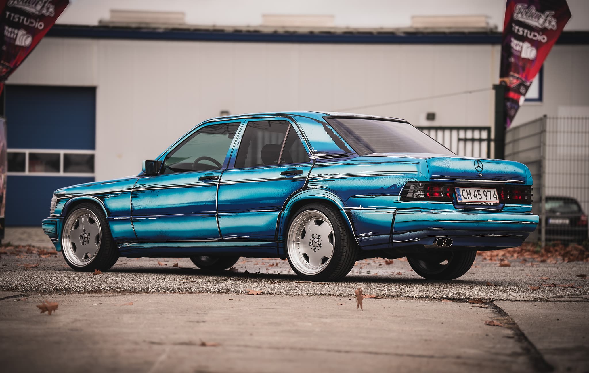 Comic Style Mercedes — Bild 3
