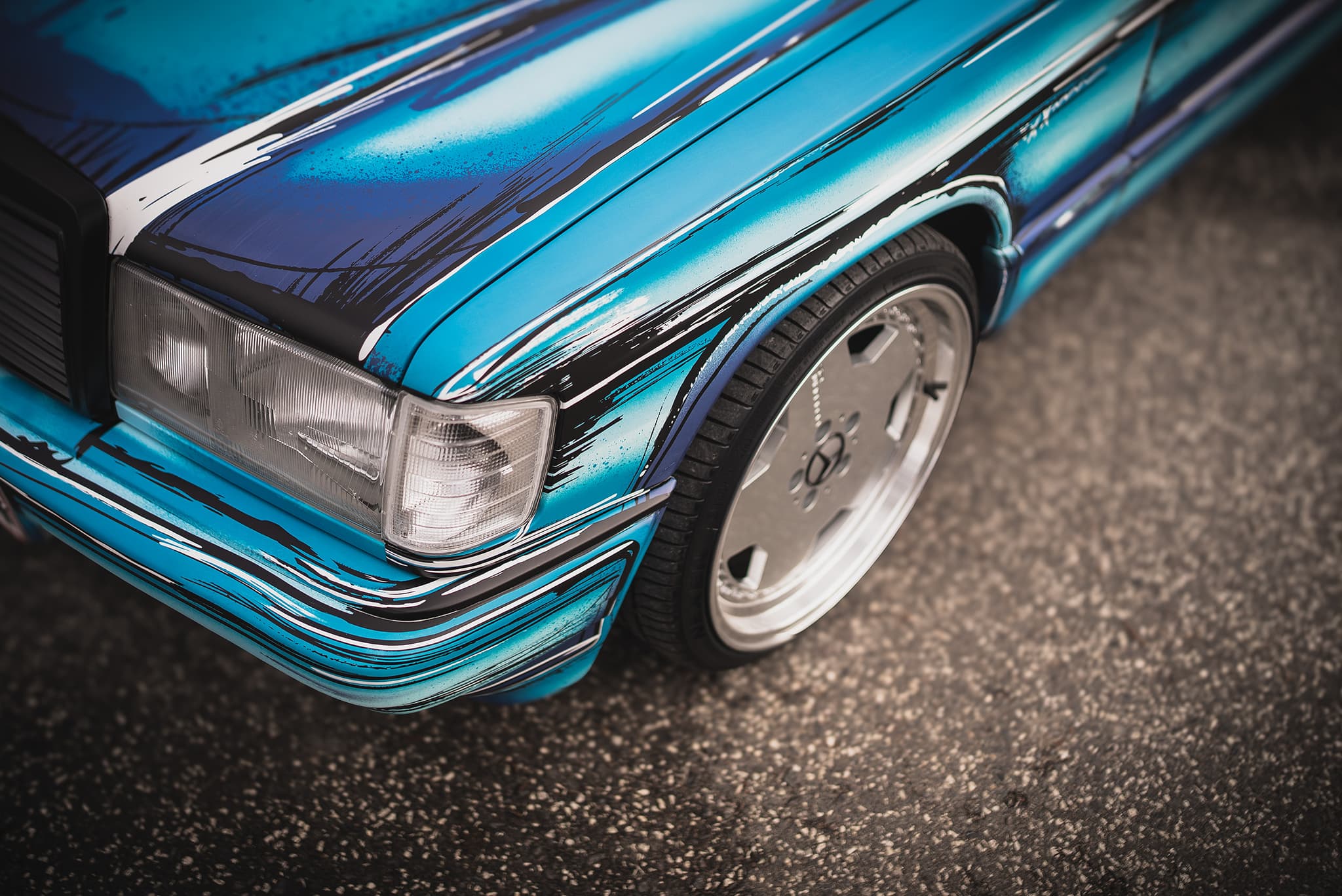 Comic Style Mercedes — Bild 2